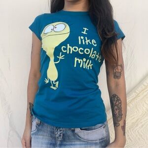 cheese graphic shirt